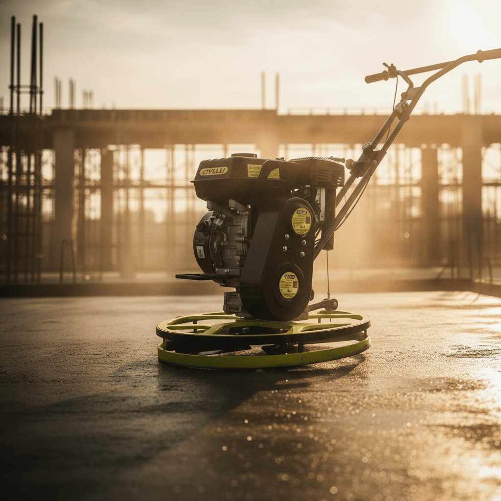 Dyllu Construction Equipment Dyllu 50kg Gasoline Power Trowel 6.5HP 4.8kW - DTQM2A24