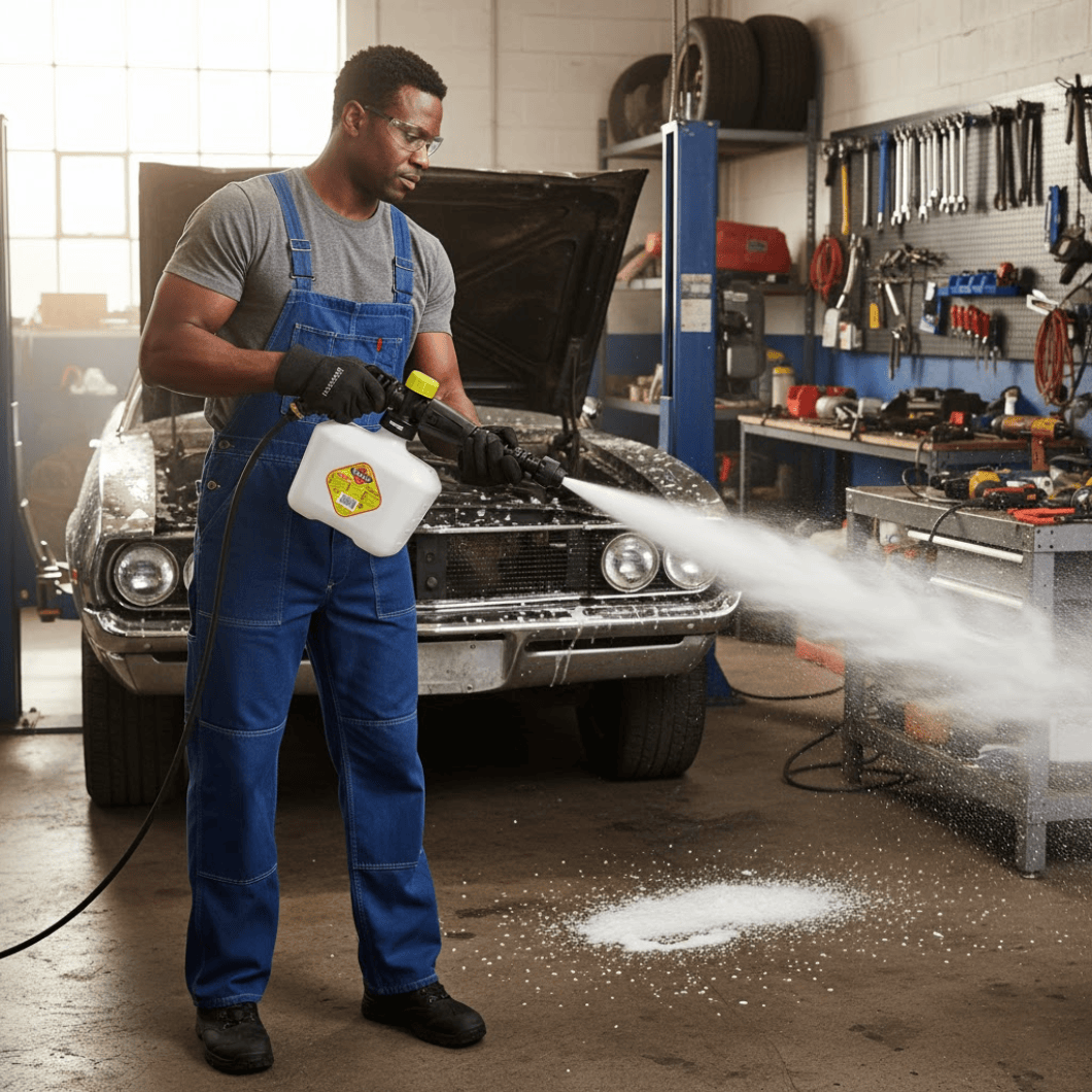 Dyllu Cleaning Equipment Accessories Dyllu 550ml Foam Producer With Adjustable Function - DTXN1304