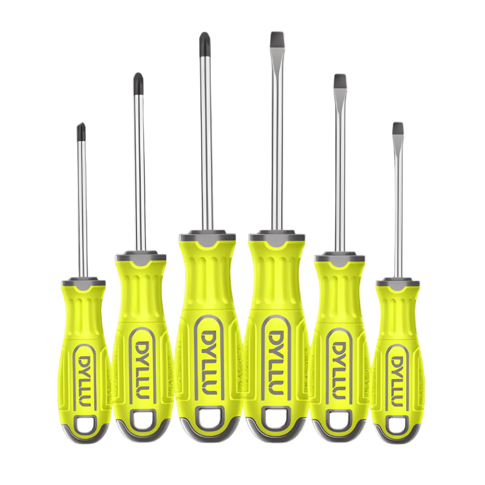 Dyllu Screwdrivers Dyllu 6 Pieces Go-Through Screwdriver Set - DTQJ0601