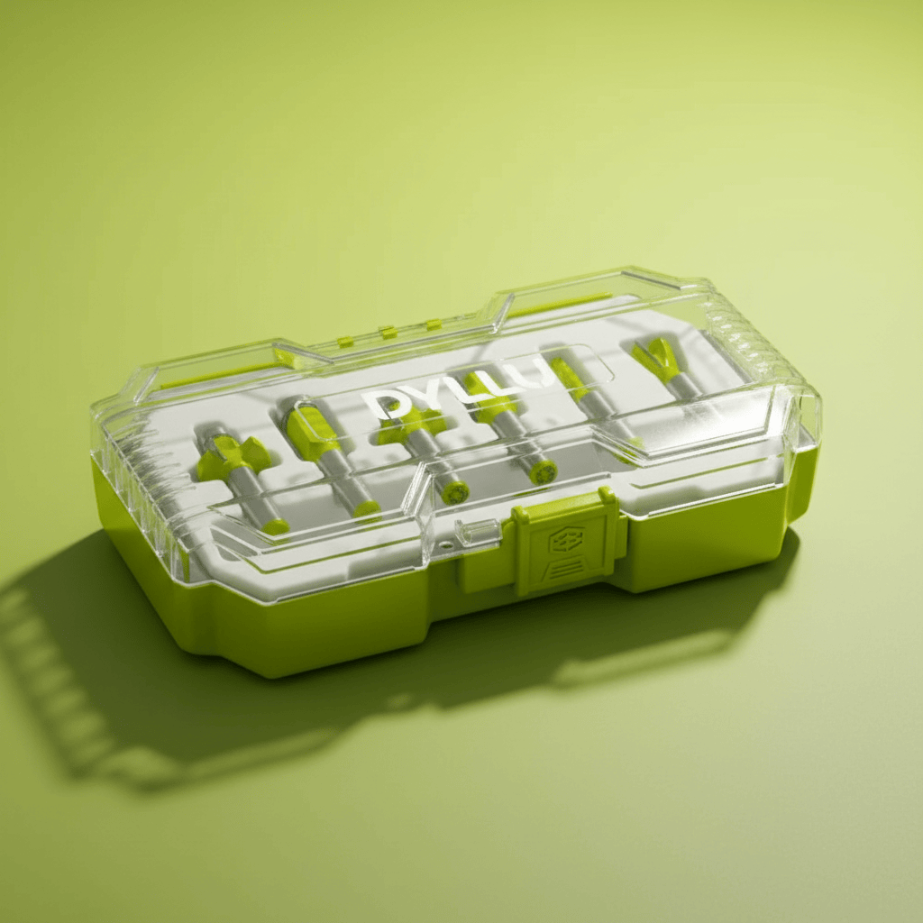 Dyllu Router Bits Dyllu 6 Pieces Router Bits Set (6mm) - DTRKSR0106