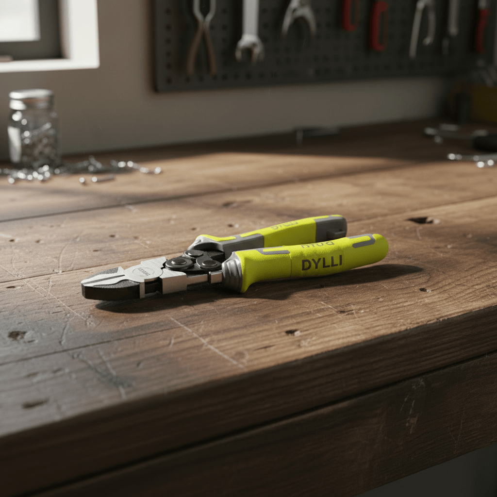 Dyllu Pliers Dyllu 7.5"/190mm Compound Action Diagonal Cutting Pliers - DTPL3768