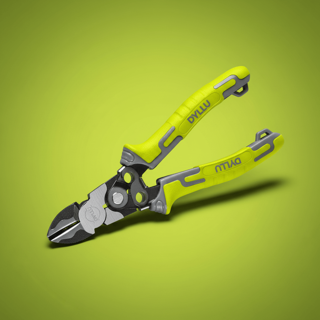 Dyllu Pliers Dyllu 7.5"/190mm Compound Action Diagonal Cutting Pliers - DTPL3768