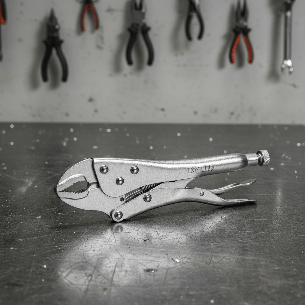 Dyllu Pliers Dyllu 7" Curved Jaw Locking Plier - DTLP1107