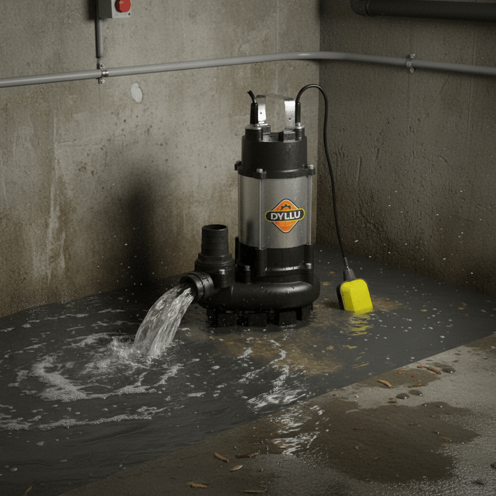 Dyllu Submersible Pumps Dyllu 750W(1.0HP) Sewage Submersible Pump - DTWPWA03