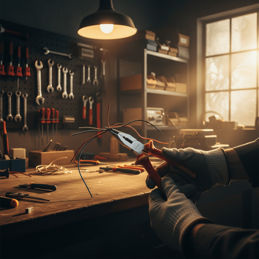 Dyllu Wrenches Dyllu 8" Insulated Bent Nose Pliers - DTPL4938