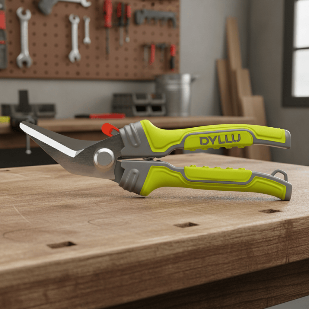 Dyllu Hand Saws & Cutting Tools Dyllu 8" Multi-Purpose Scissors Curved Blades - DTSX8602