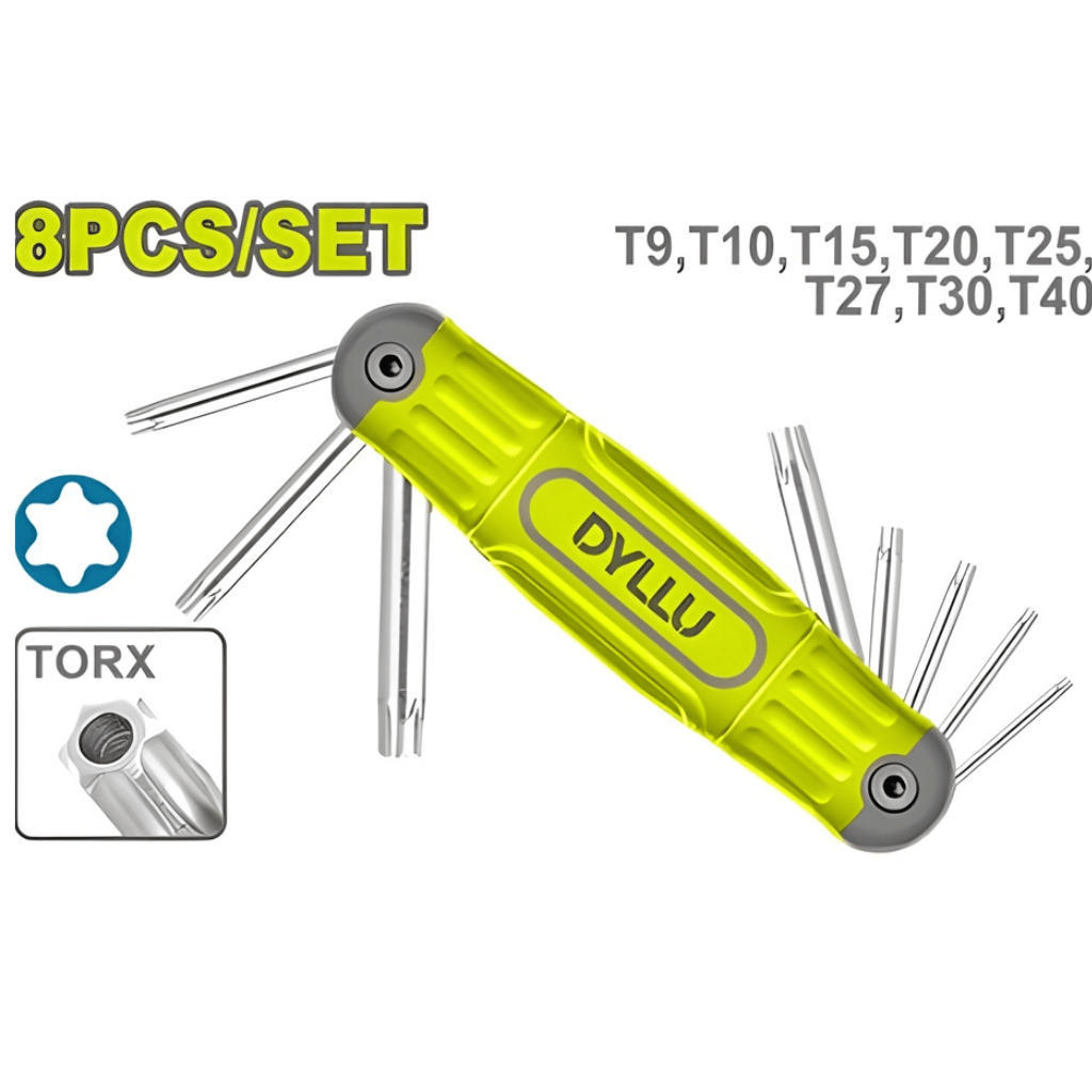 Dyllu Sockets & Hex Keys Dyllu 8-Piece Torx Key Set T9-T40 - DTHK3281