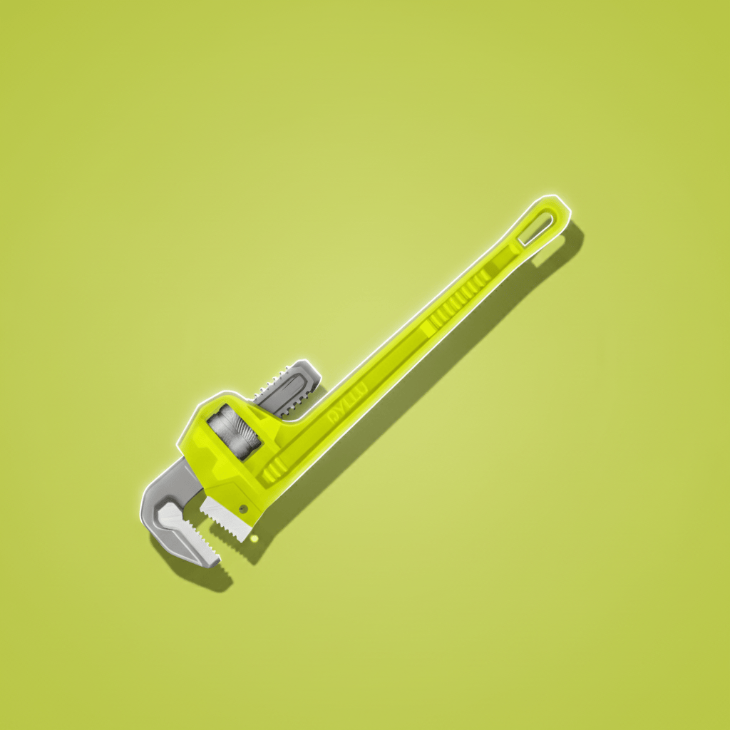 Dyllu Wrenches Dyllu 8" Pipe Wrench - DTPW1108