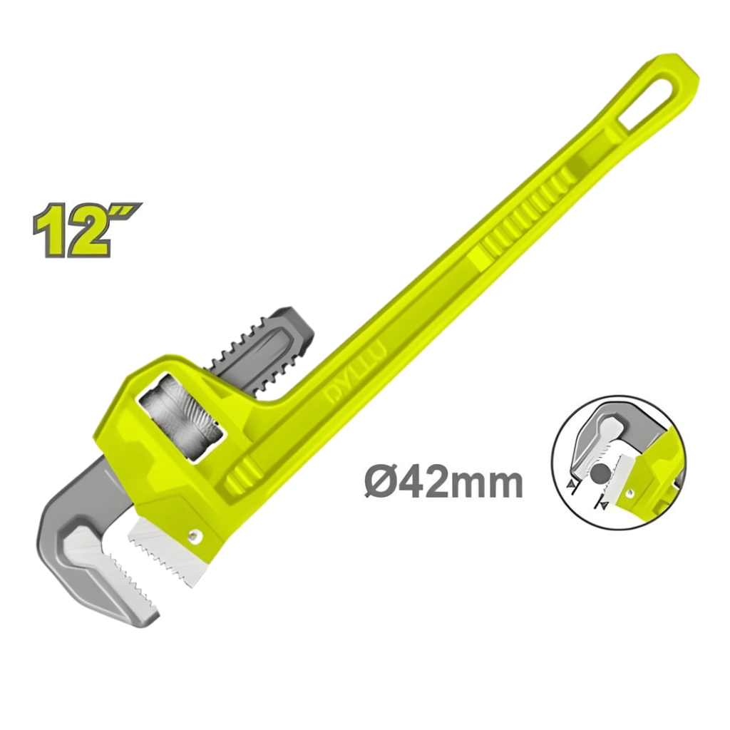 Dyllu Wrenches Dyllu 8" Pipe Wrench - DTPW1108