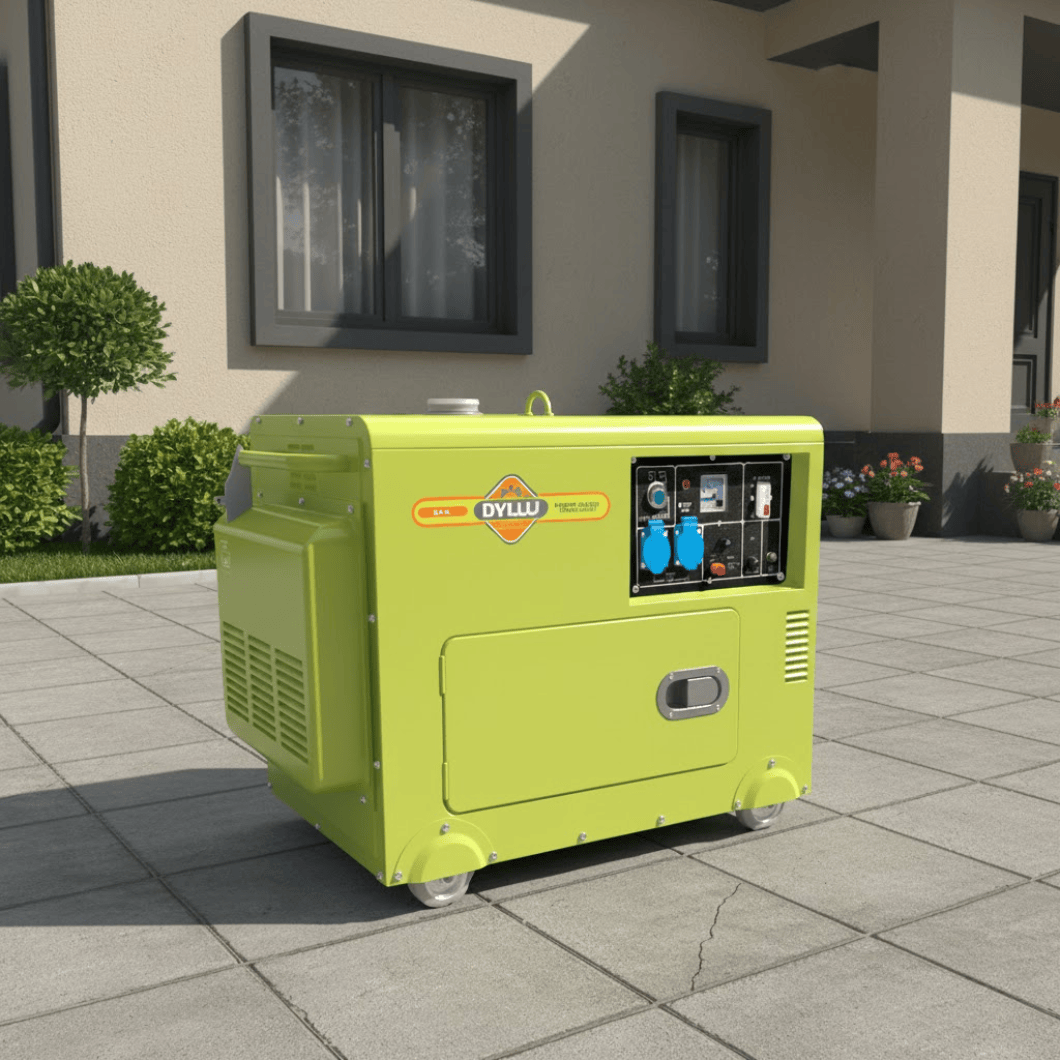 Dyllu Welding, Generator & Construction Equipment Dyllu 9.0 HP Silent Diesel Generator - DTDG2A50-1