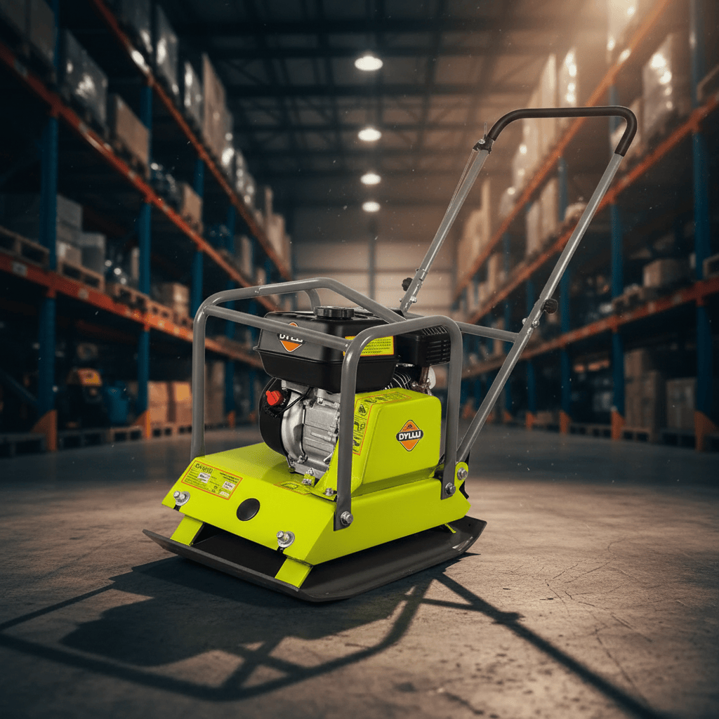 Dyllu Construction Equipment Dyllu 90kg Gasoline Reversible Plate Compactor 4.8kW(6.5HP) - DTPM2A100