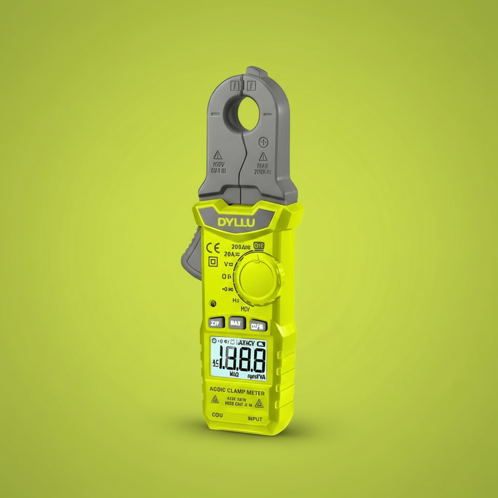 Dyllu Digital Meter Dyllu Digital Clamp Meter 2000 Counts 200A - DTDM65015