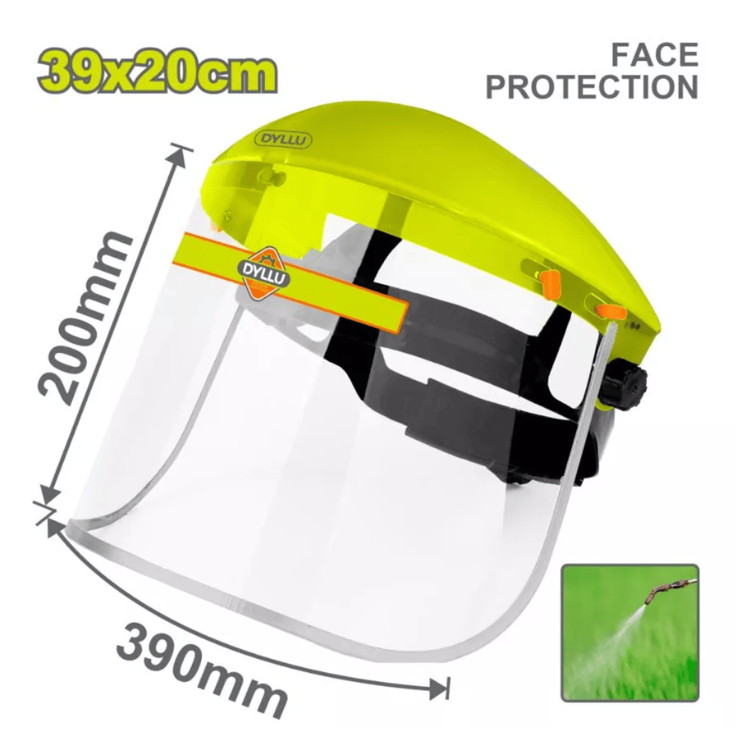 Dyllu Eye Protection & Safety Glasses Dyllu Face Shield With Adjustable Knob - DTFD1308