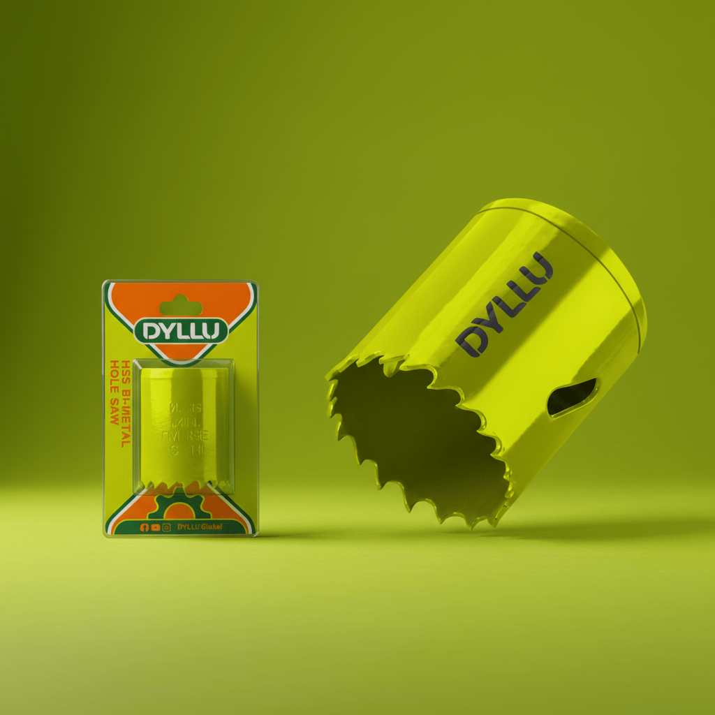 Dyllu Hole Saws & Cores Dyllu HSS Bi-Metal Hole Saw 38mm (1-1/2") - DTKJ1438