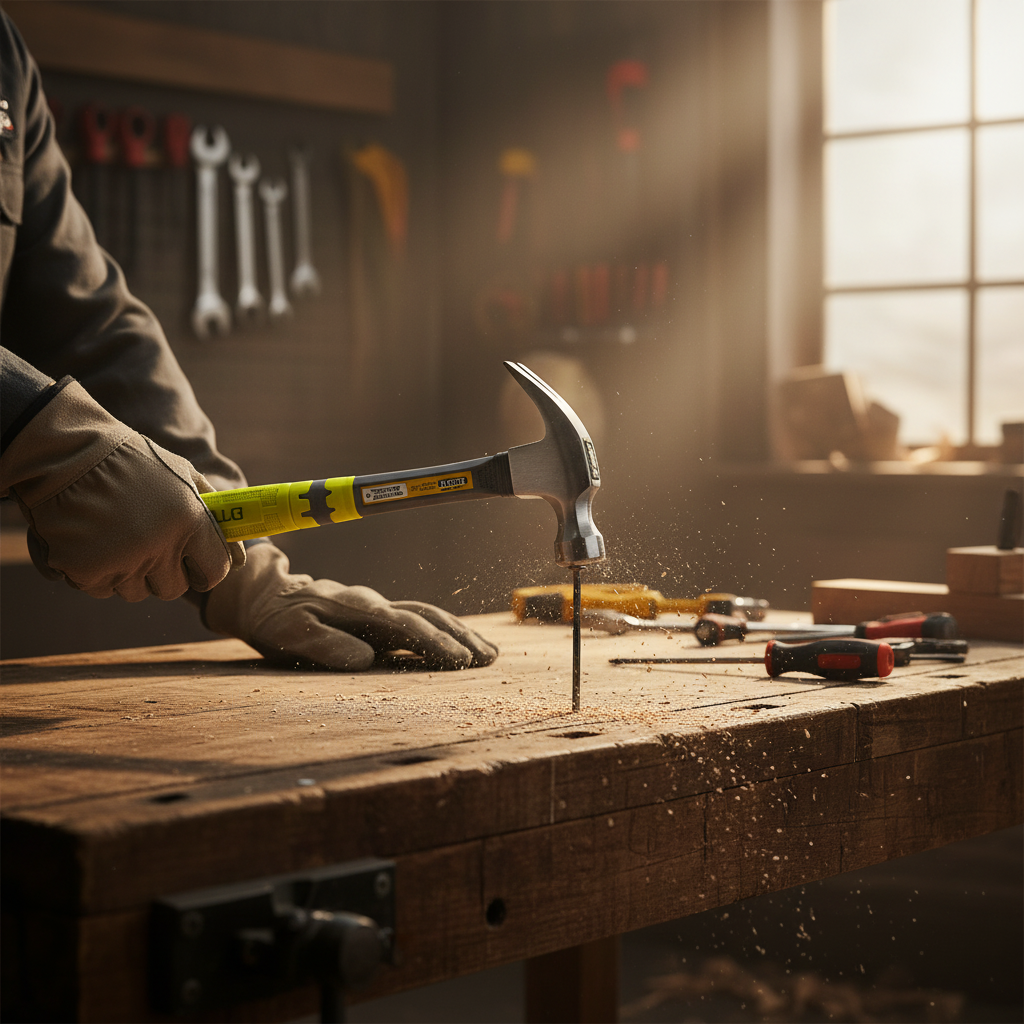 Dyllu Hammers Mallets & Sledges Dyllu Long Handle Claw Hammer 16oz (450g) - DTHM336L