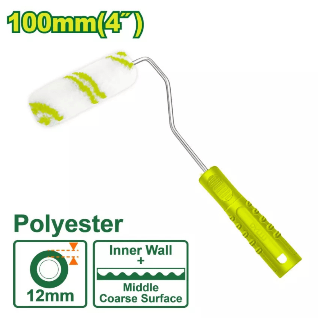 Dyllu Paint Tools & Equipment Dyllu Mini Cylinder Brush 4" (100mm) For Inner Wall - DTCB1904