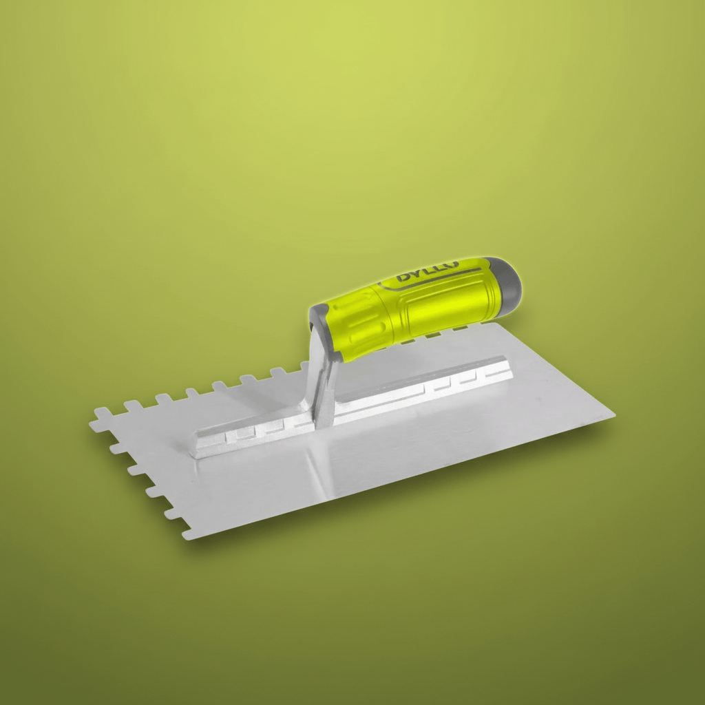 Dyllu Specialty Hand Tools Dyllu Plastering Trowel 280x120mm With 10x10mm Teeth - DTPE2912