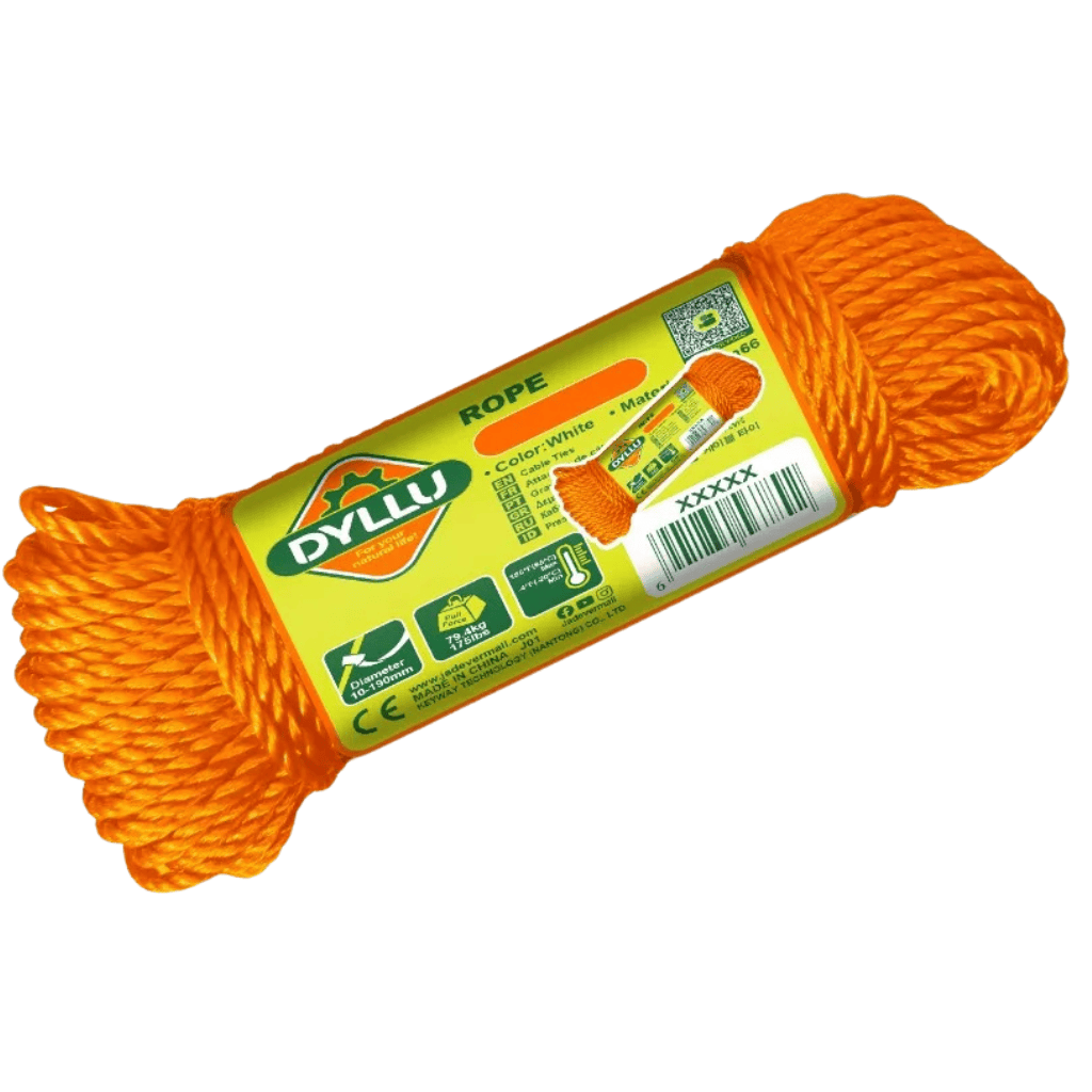 Dyllu Fasteners Dyllu Polypropylene Rope 4mm x 30m - DTRZ1304