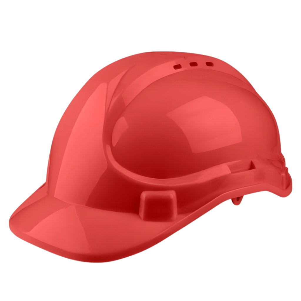 Dyllu Safety Helmets Dyllu Red Safety Helmet - DTSH1304