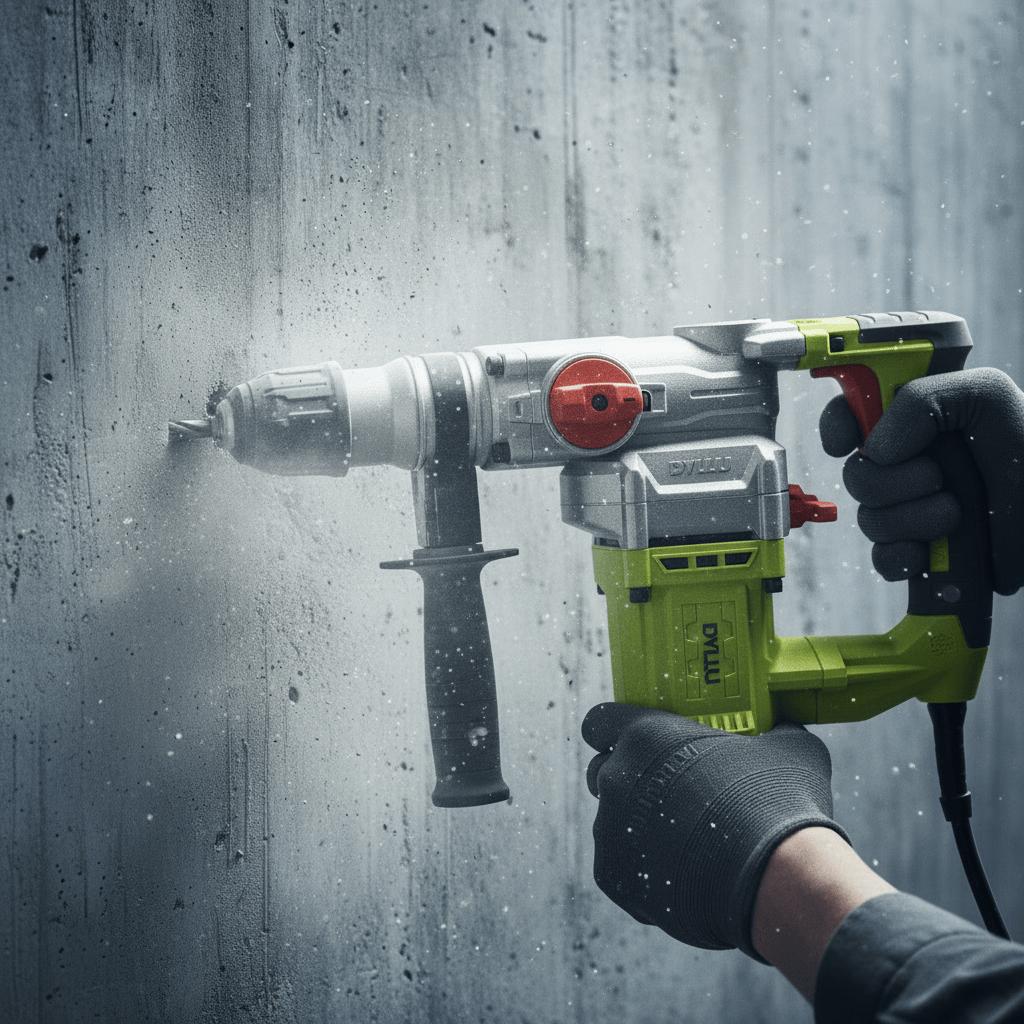 Dyllu Drill Dyllu SDS-Plus Rotary Hammer 1050W - DTRH2D26