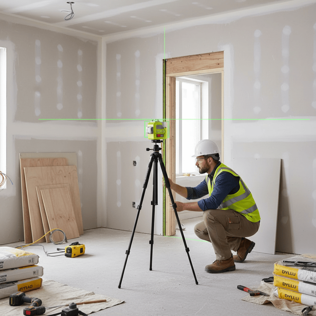 Dyllu Laser Measure Dyllu Self Leveling Line Laser 30m - DTLE2M05