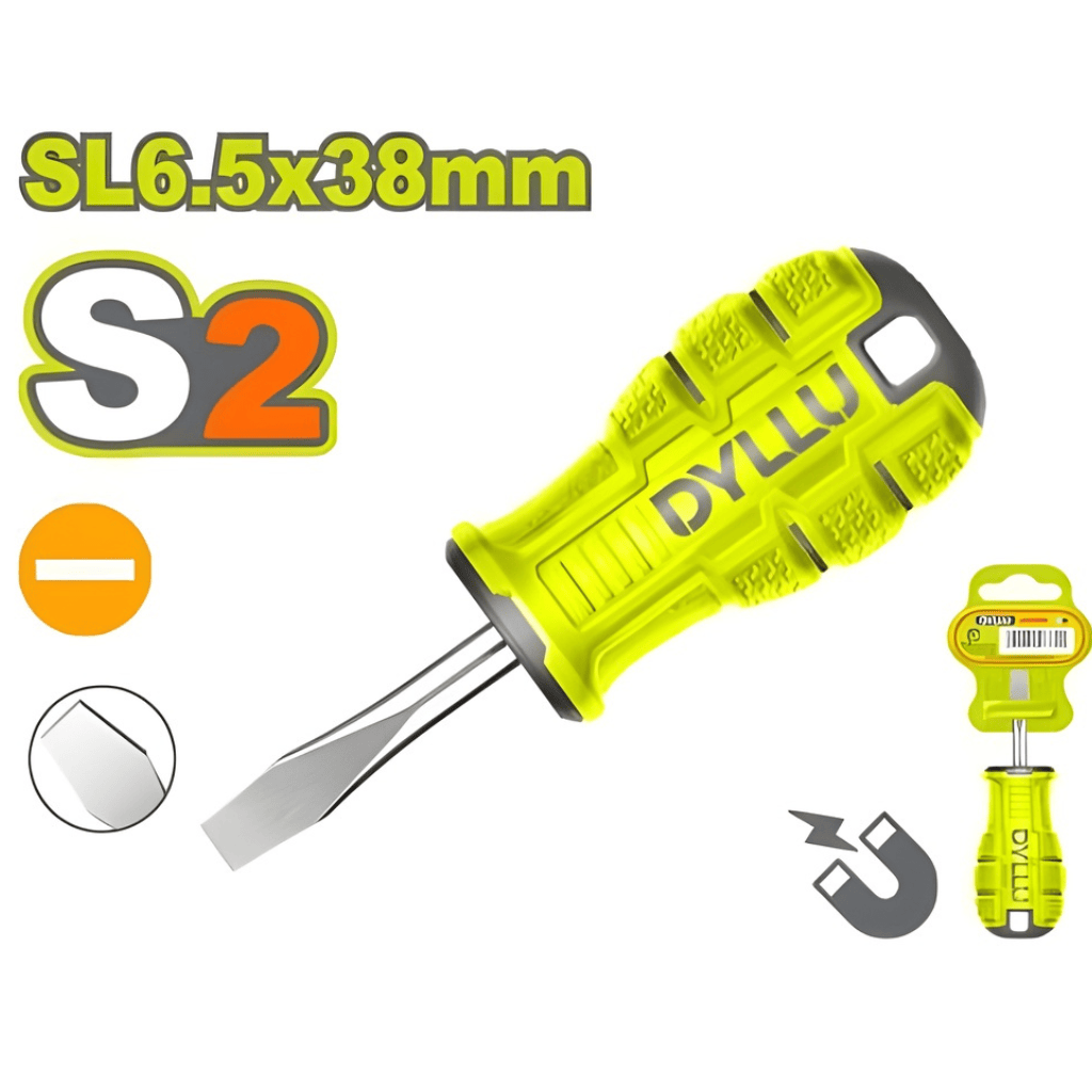 Dyllu Screwdrivers Dyllu Slotted Screwdriver 38mm - DTSDA261