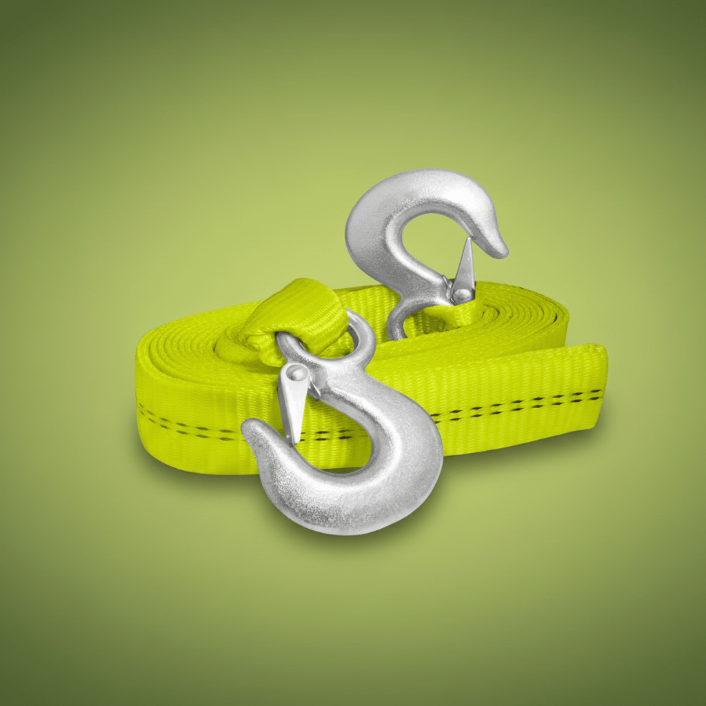 Dyllu Specialty Safety Equipment Dyllu Tow Strap With Steel Hooks - DTRT33260