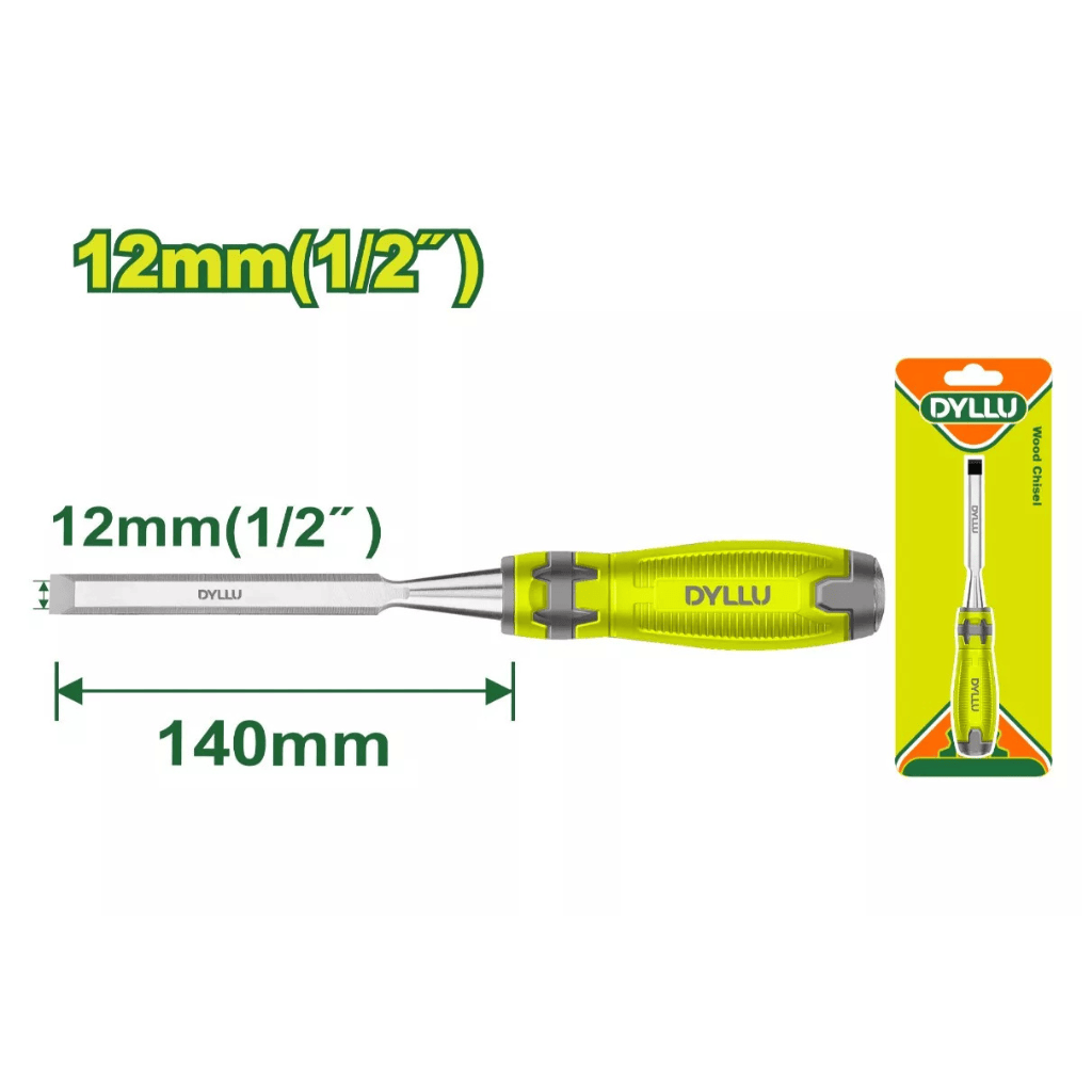 Dyllu Drill Bits Dyllu Wood Chisel 12mmX140mm - DTWC1212