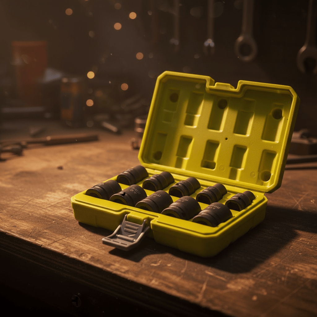 Dyllu Sockets & Hex Keys Dyllui ½″ 10-Pieces Deep Impact Socket Set – DTMS1D01