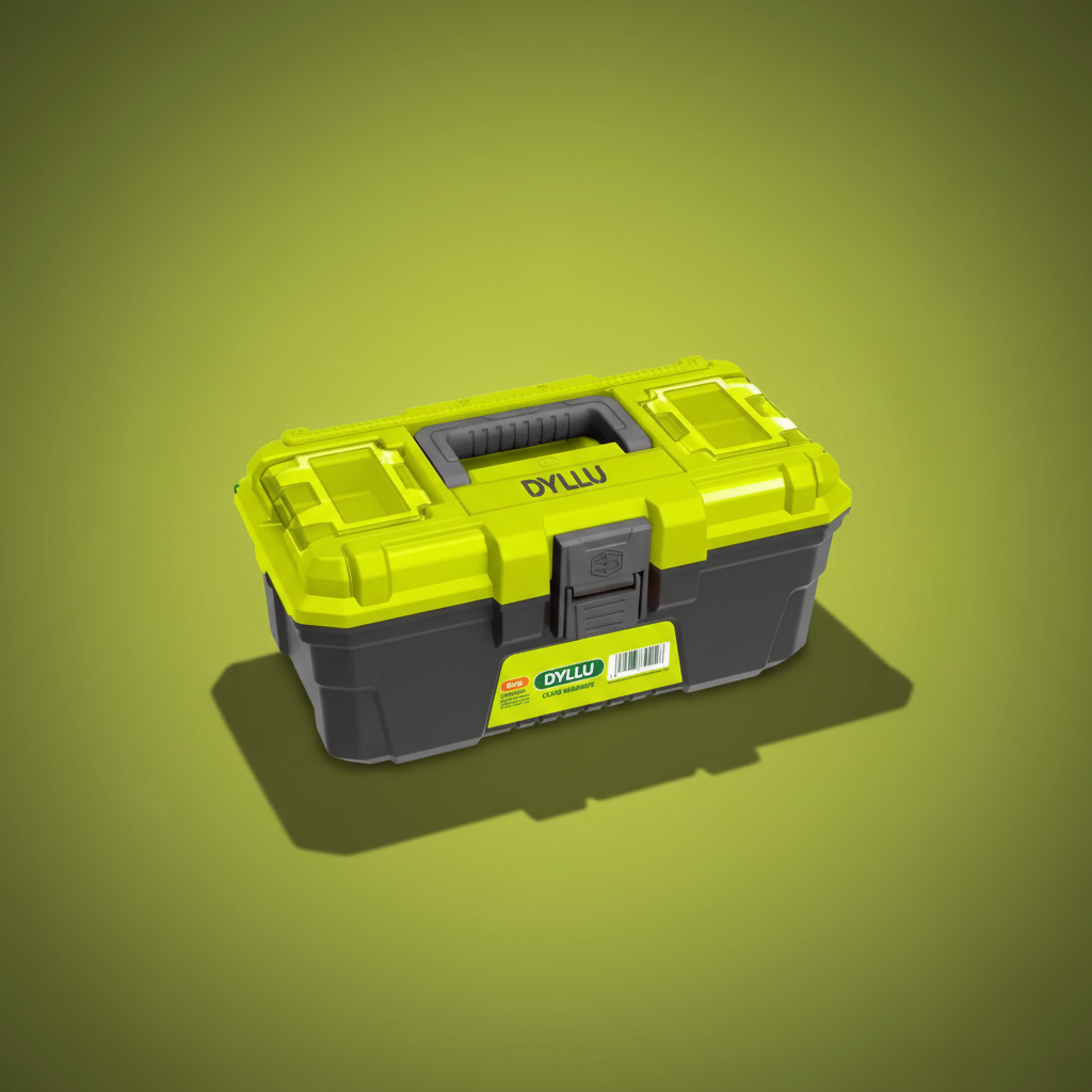 Dyllu 19" Plastic Tool Box - DTTB3319