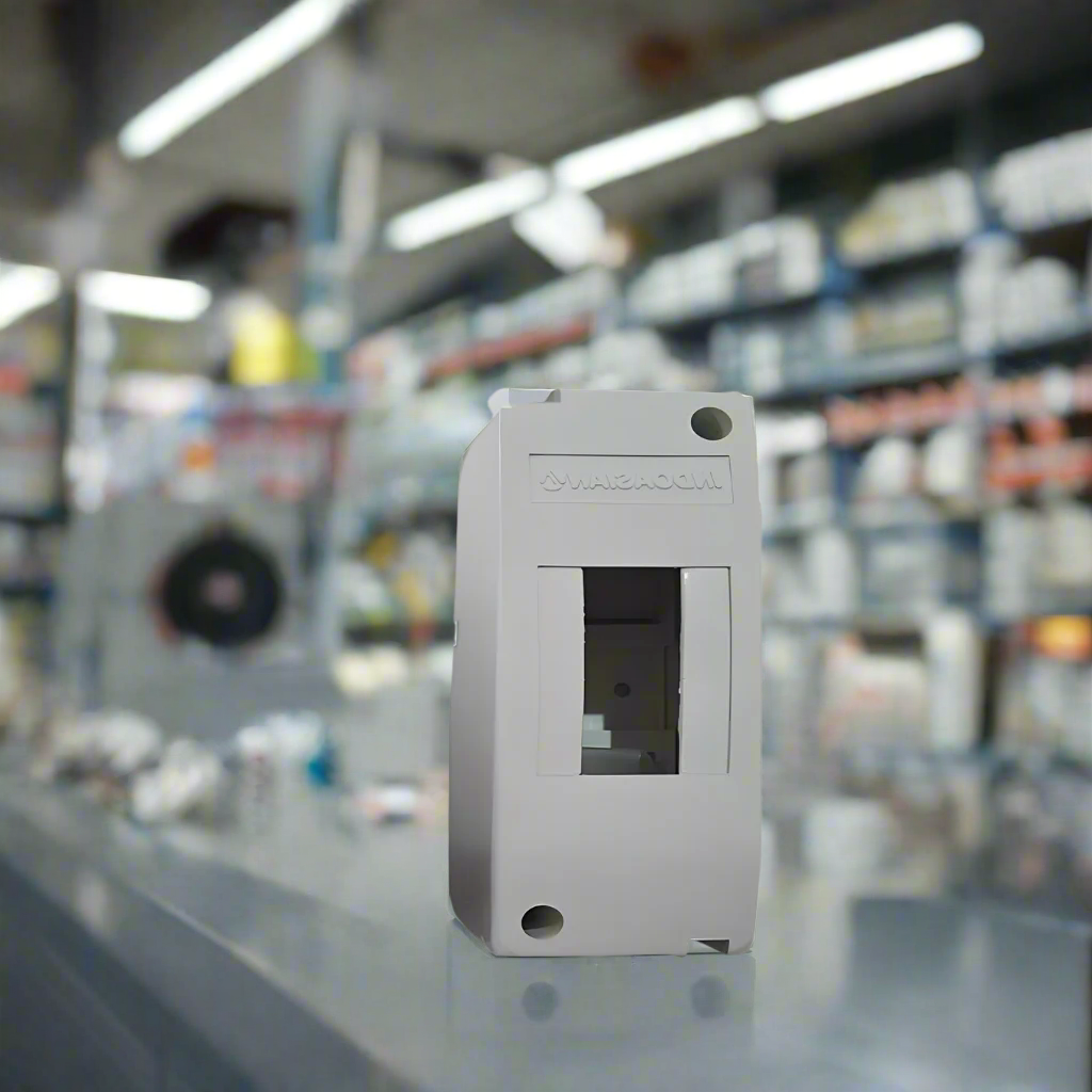 Indoasian Plastic Enclosure Box For SP & DP MCB White
