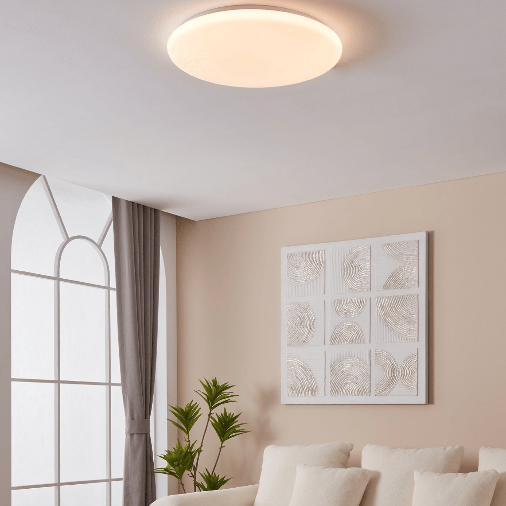 Eglo Light Bulbs & Fixtures Eglo Giron Fluorescent Ceiling Light 55W - 89253