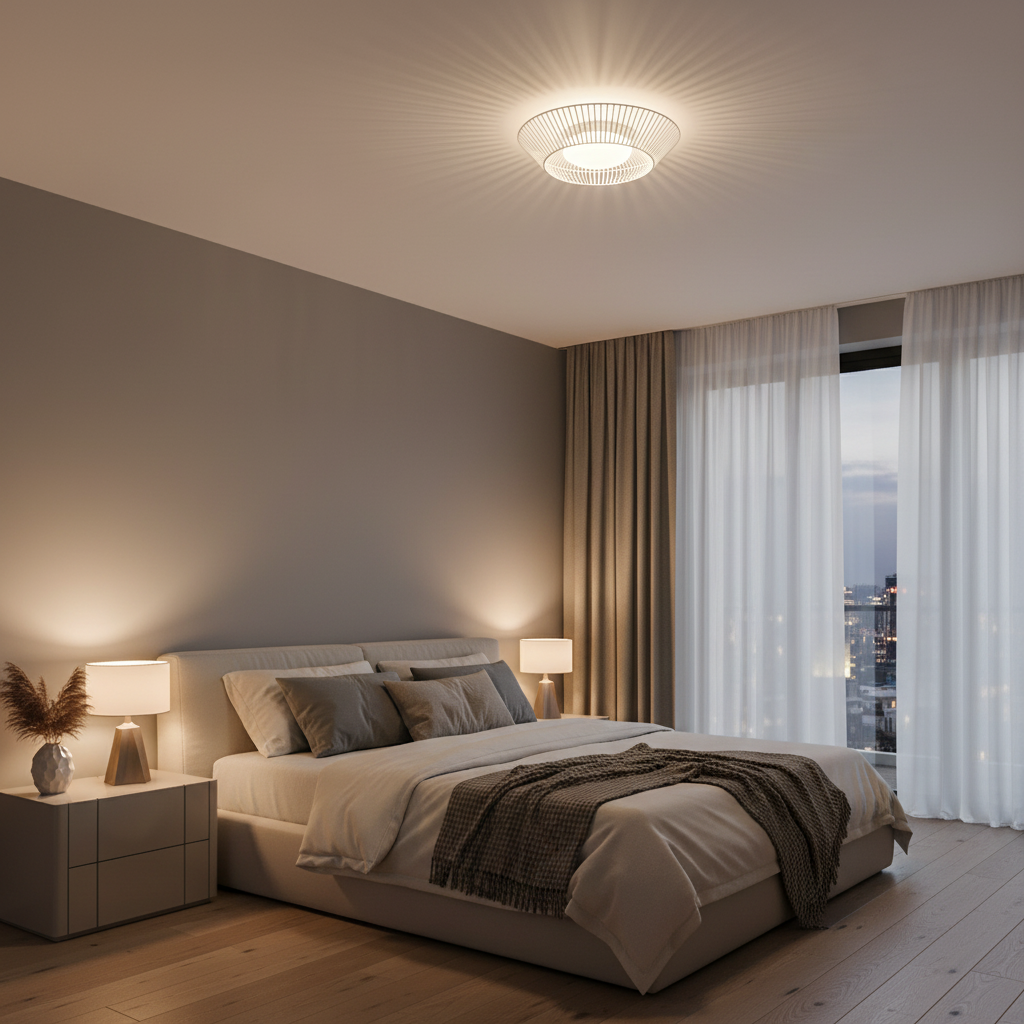 Eglo Light Bulbs & Fixtures Eglo Piastre Ceiling Light 12W - 93979