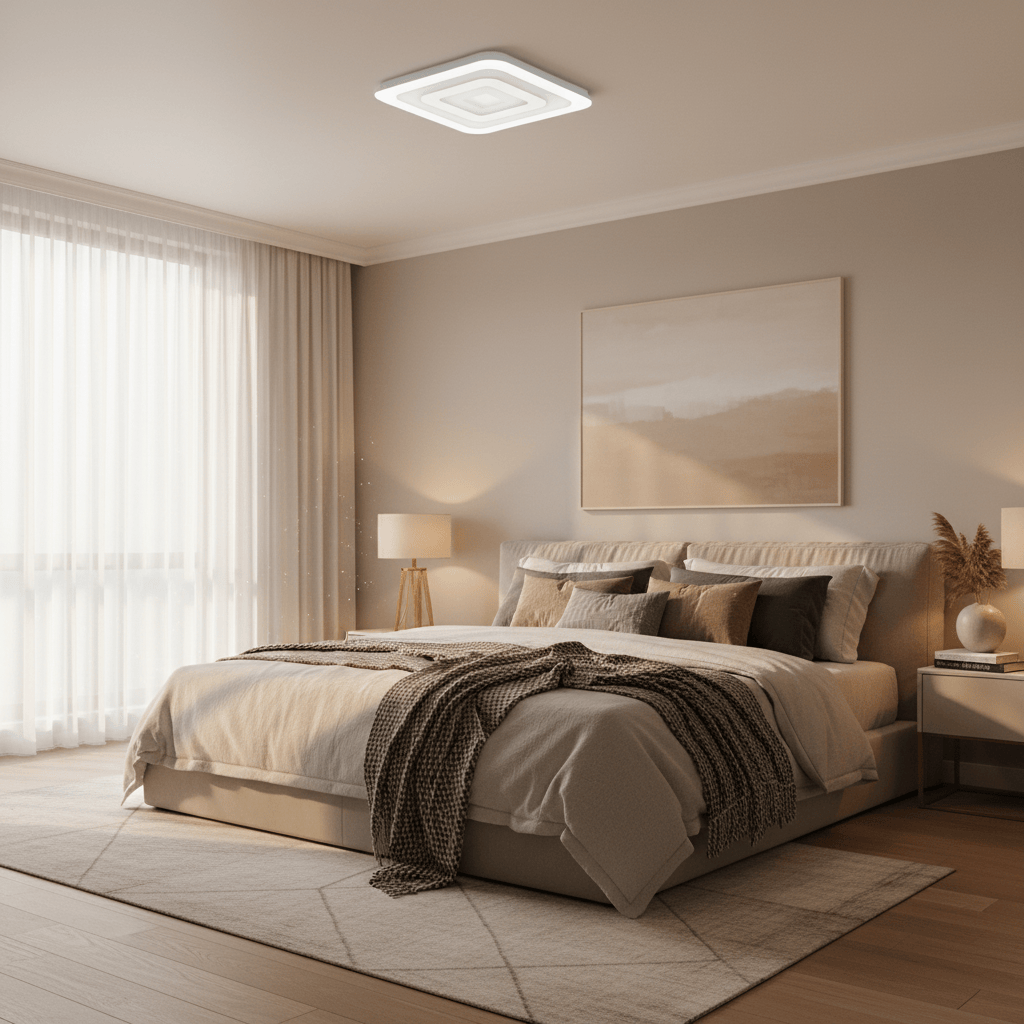 Eglo Light Bulbs & Fixtures Eglo Reducta LED Square Ceiling Light 36W - 97086