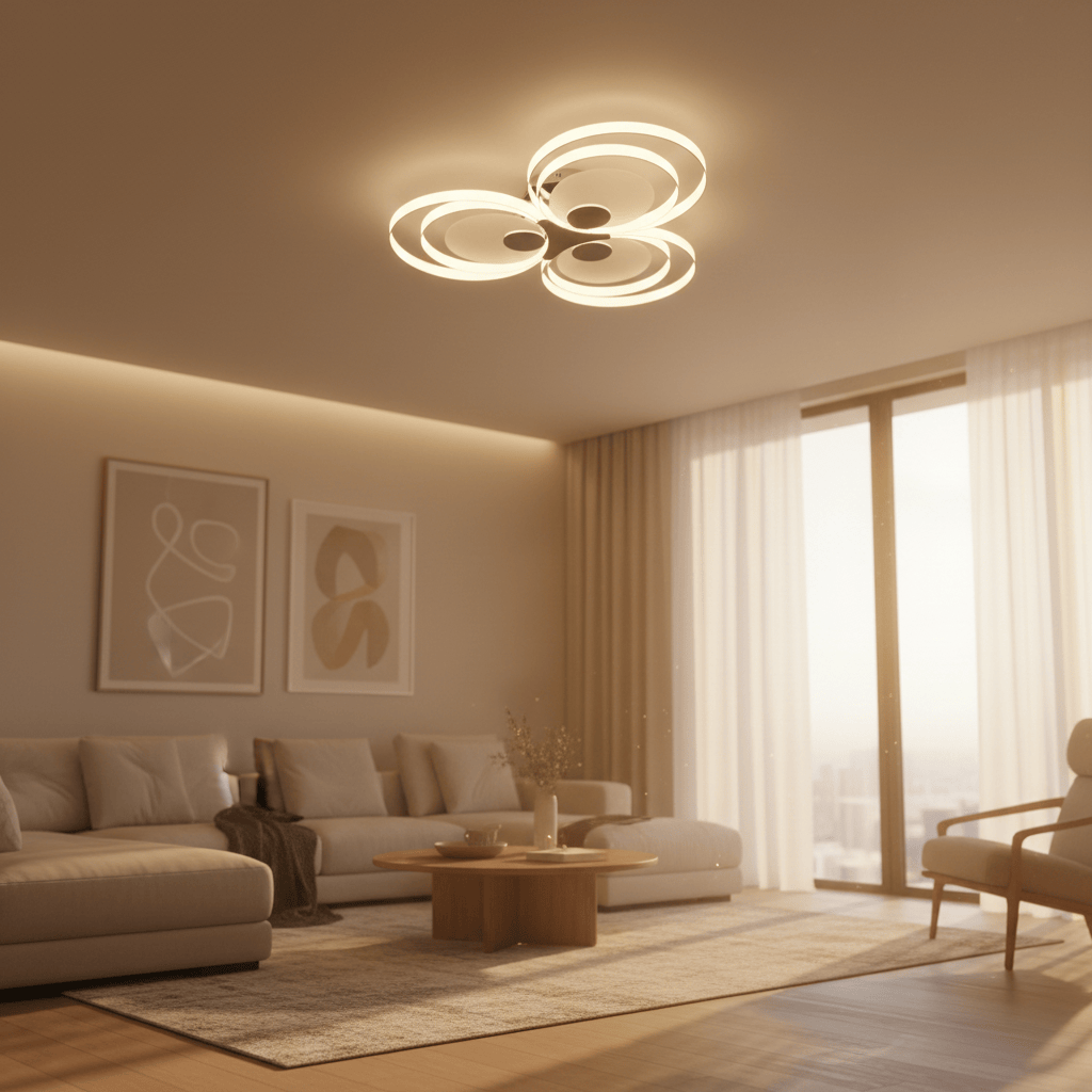 Eglo Light Bulbs & Fixtures Eglo Ringo Ceiling Flush Light - 91473