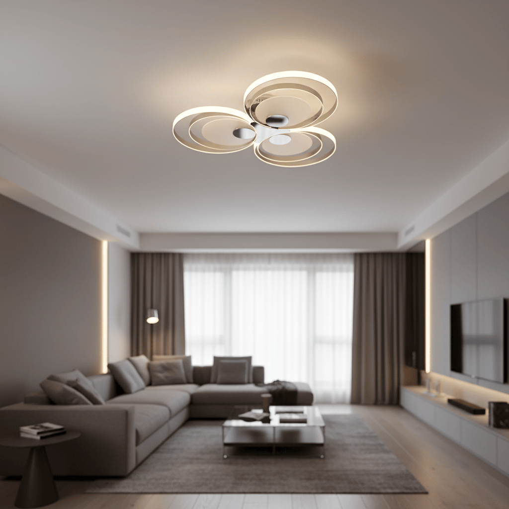 Eglo Light Bulbs & Fixtures Eglo Ringo Ceiling Flush Light - 91473