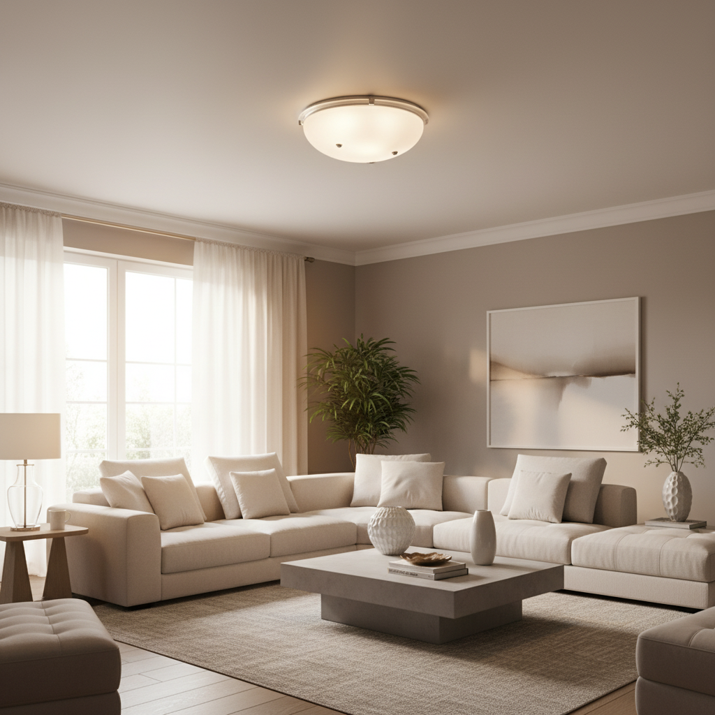 Eglo Light Bulbs & Fixtures Eglo Salome Ceiling Light 60W 30cm - 7186