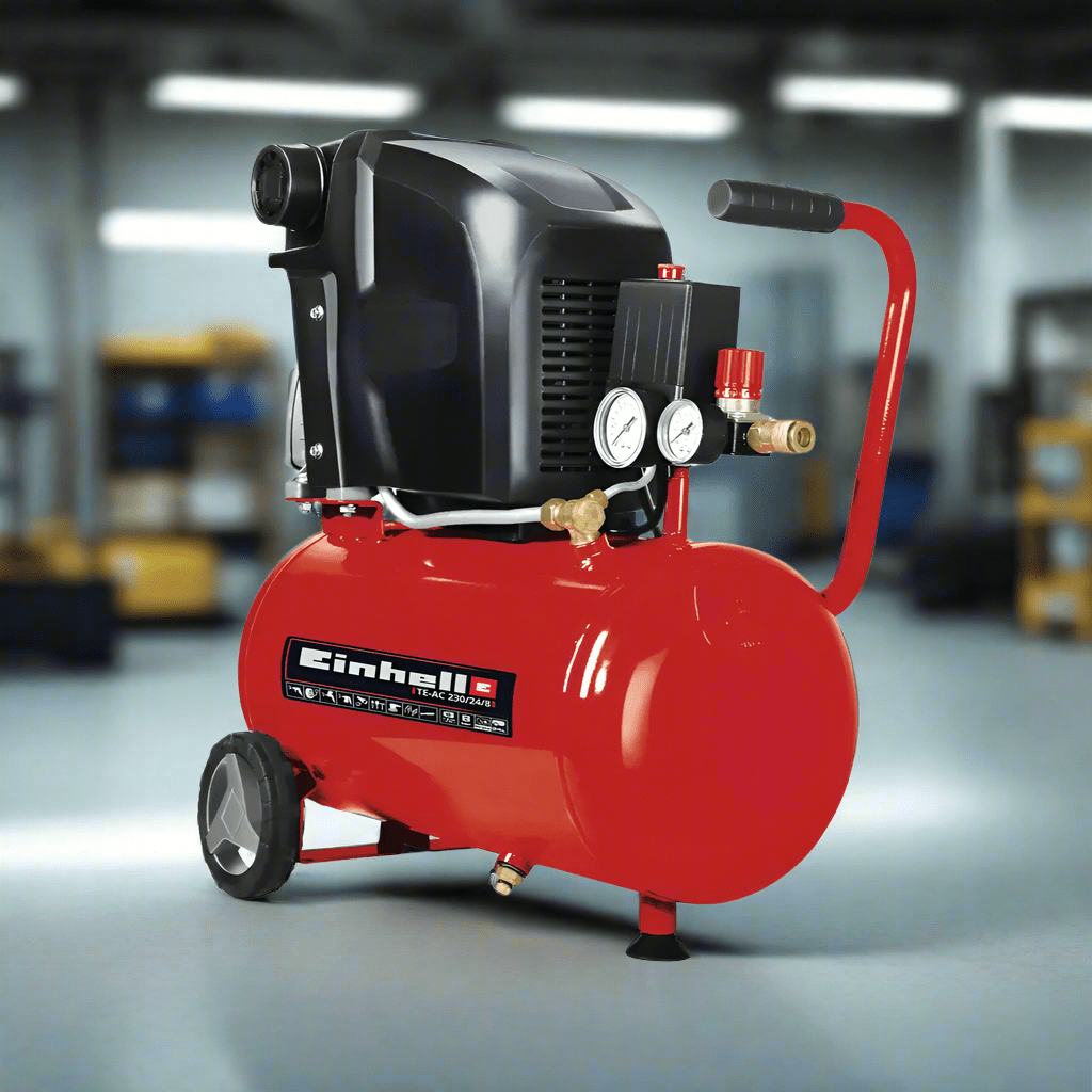 Einhell Compressor & Air Tool Accessories Einhell Air Compressor 1500W 24L - TE-AC 230/24/8