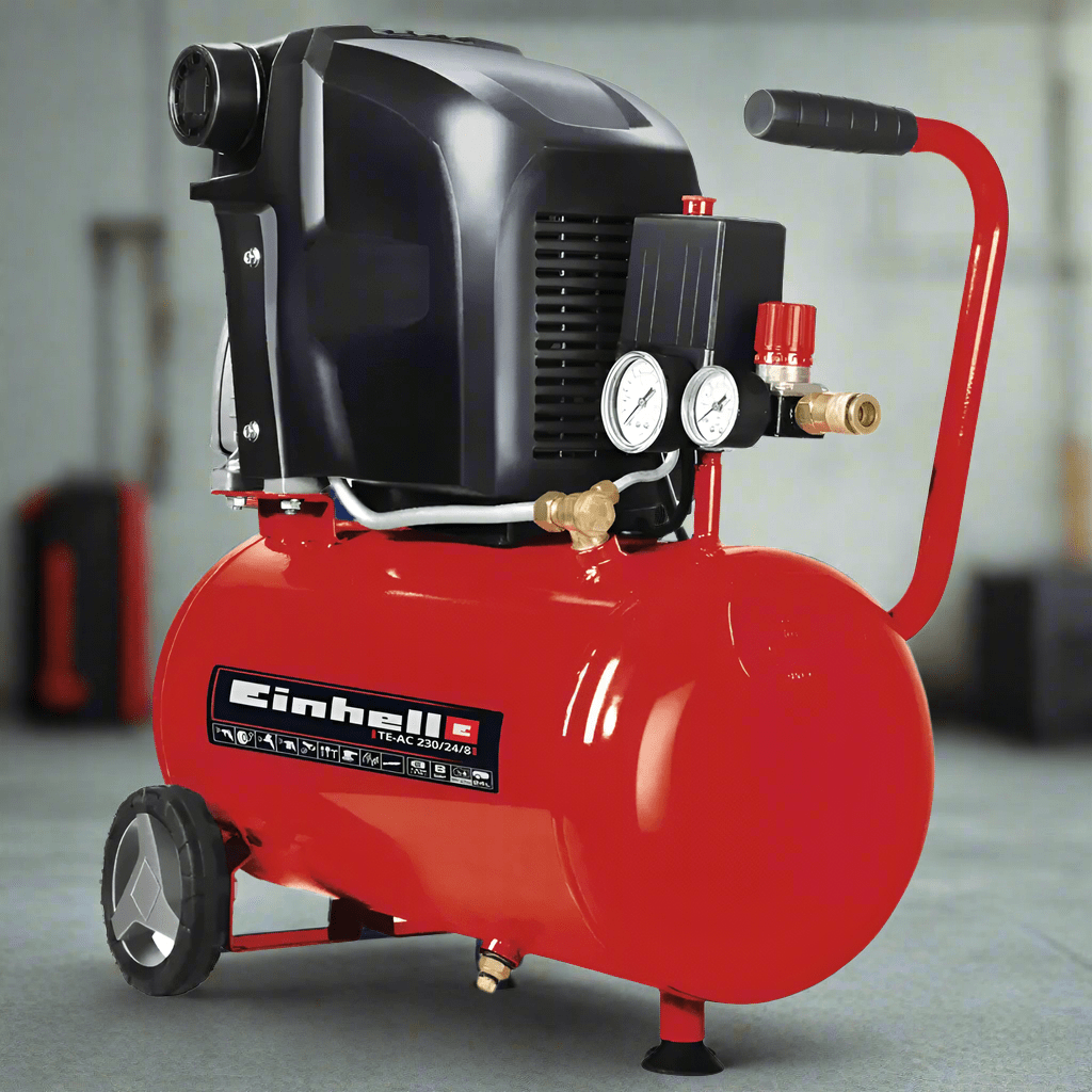 Einhell Compressor & Air Tool Accessories Einhell Air Compressor 1500W 24L - TE-AC 230/24/8