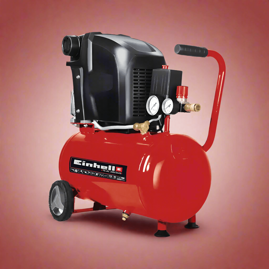 Einhell Compressor & Air Tool Accessories Einhell Air Compressor 1500W 24L - TE-AC 230/24/8