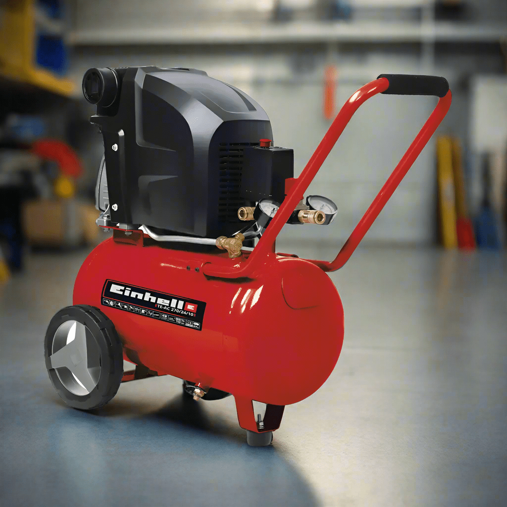 Einhell Compressor & Air Tool Accessories Einhell Air Compressor 1800W 24L - TE-AC 270/24/10 D