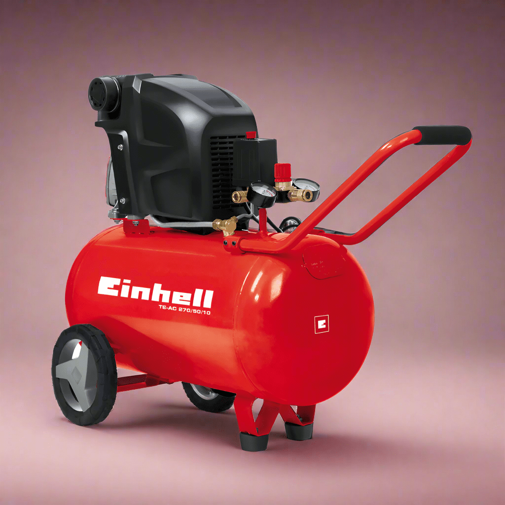 Einhell Compressor & Air Tool Accessories Einhell Air Compressor 1800W 50L - TE-AC 270/50/10 D