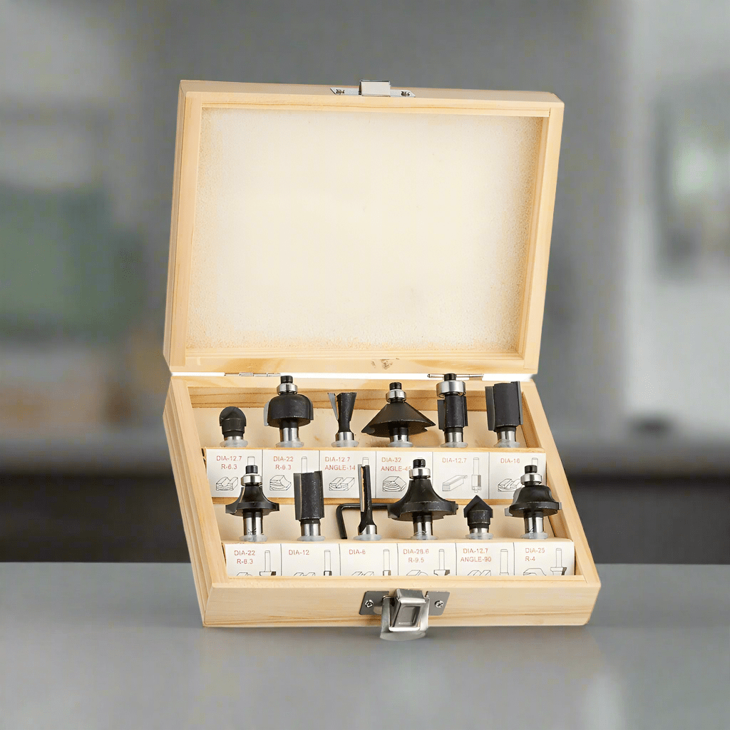 Einhell Router Einhell FS 12 Router Bit Kit 12 Pieces