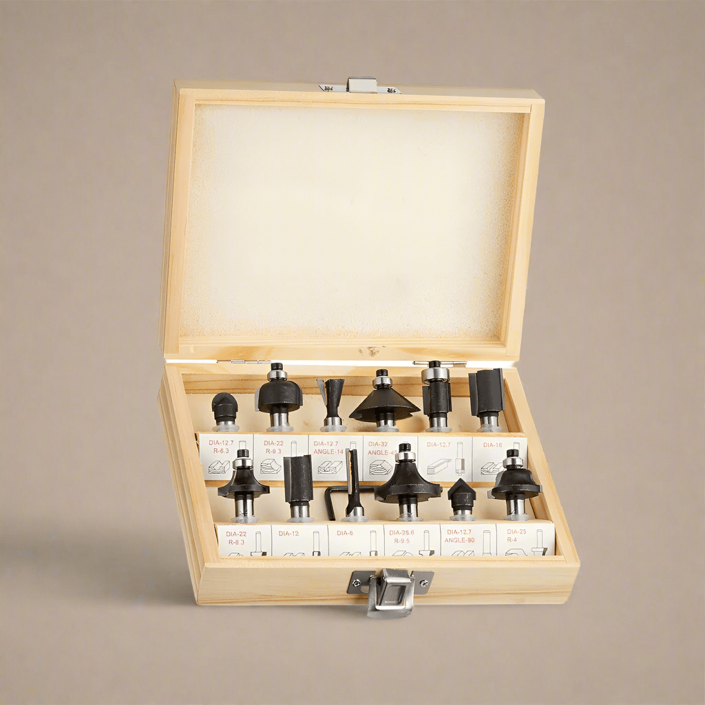 Einhell Router Einhell FS 12 Router Bit Kit 12 Pieces