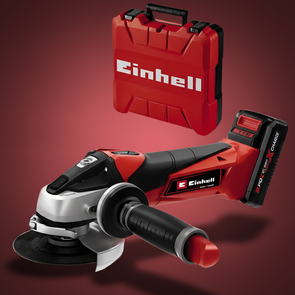 Einhell Grinder Einhell Lithium-Ion Cordless Angle Grinder 18V - TE-AG 18 LI SOLO