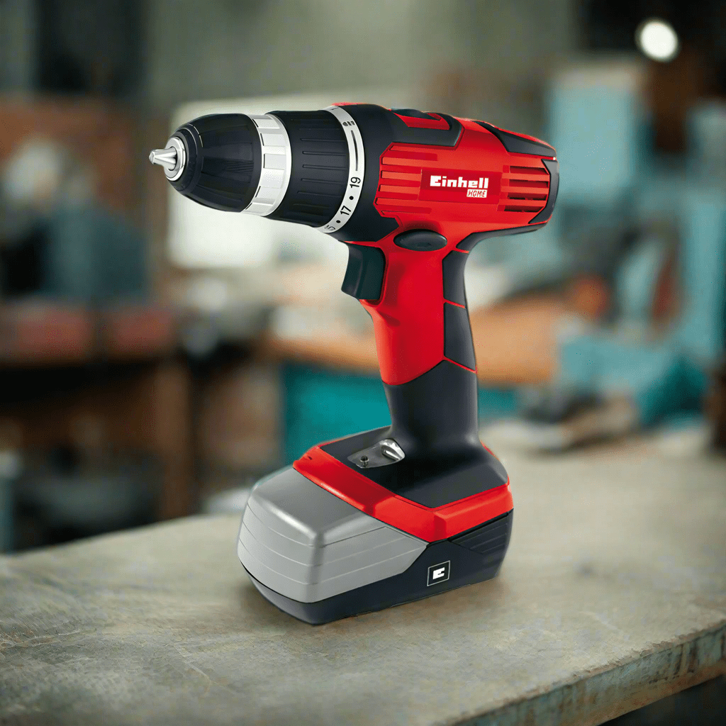 Einhell Drill Einhell Lithium-Ion Cordless Drill 18V - TH-CD 18-2 1 H
