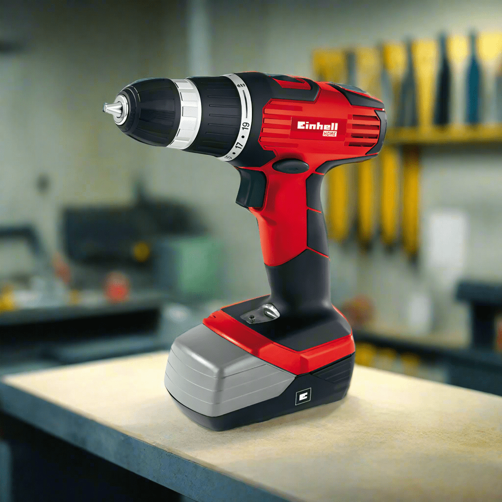 Einhell Drill Einhell Lithium-Ion Cordless Drill 18V - TH-CD 18-2 1 H
