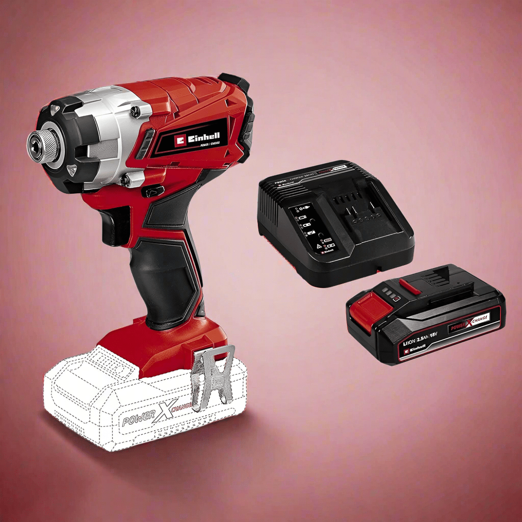 Einhell Drill Einhell Lithium-Ion Cordless Impact Driver 18V - TE-CI 18 LI KIT