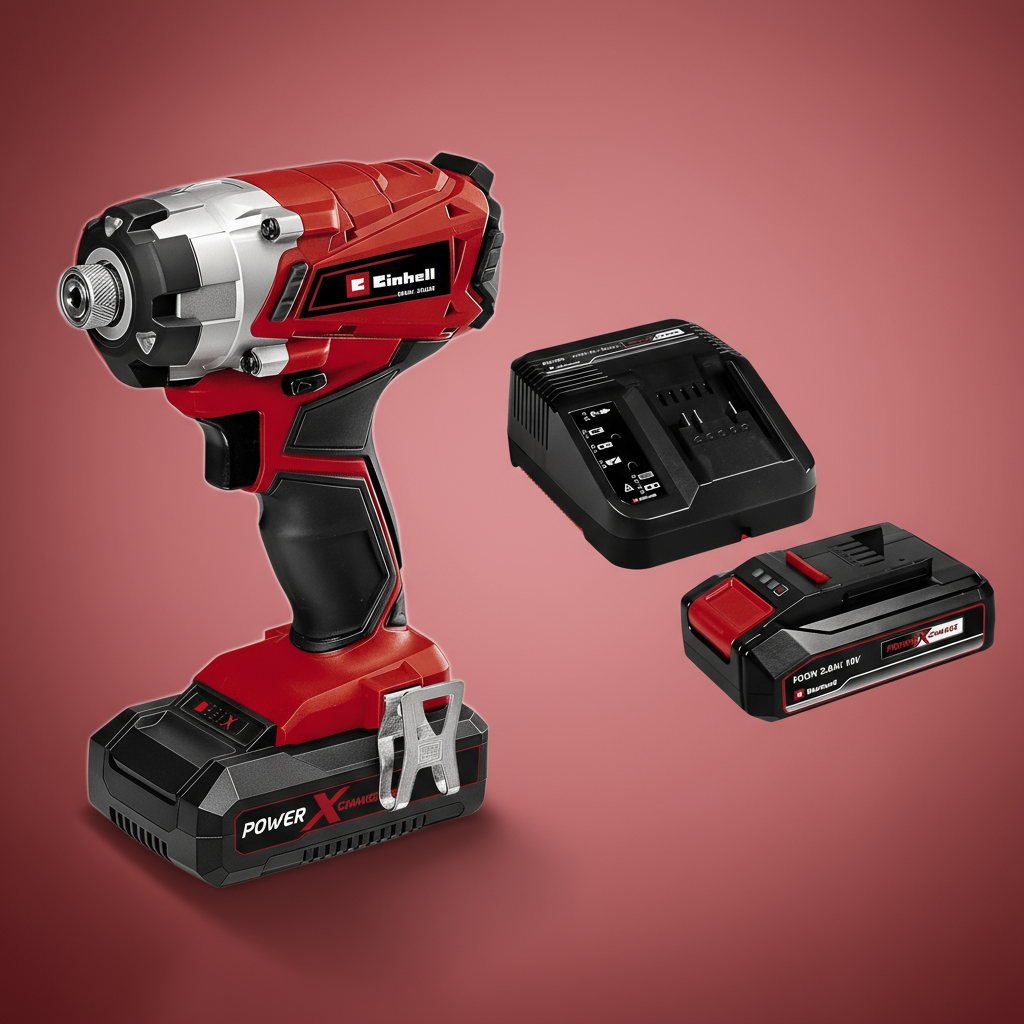 Einhell Drill Einhell Lithium-Ion Cordless Impact Driver 18V - TE-CI 18 LI KIT