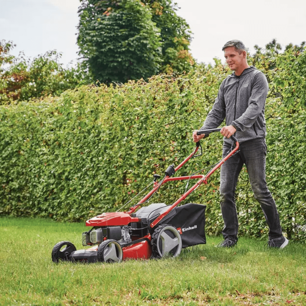 Einhell Lawn Mower Einhell Petrol Lawn Mower 46cm 50L - GC-PM 46/4 S